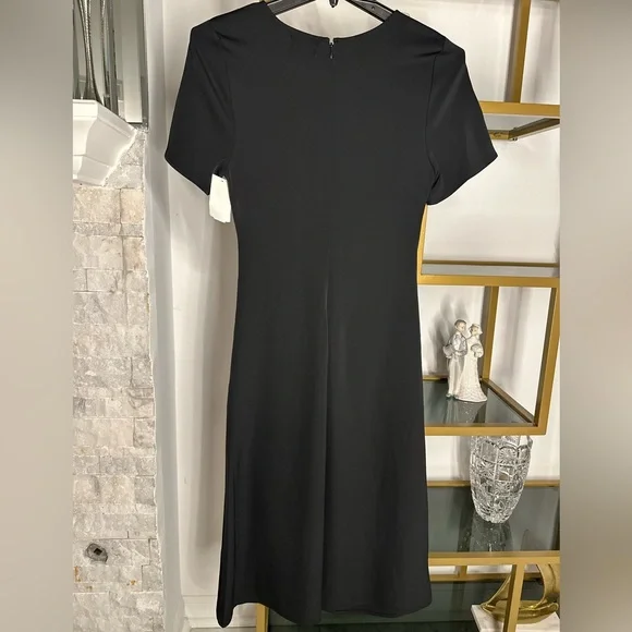 Elegant Black Nordstrom Rack Midi Dress - Picture 3 of 5